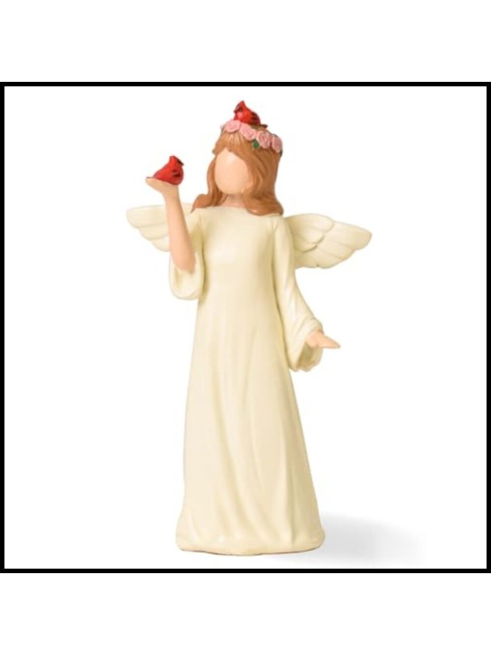 Hand-Painted Resin Guardian Angel Statue Figurine Home Decor Gift